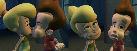 jimmy neutron girlfriend|jimmy neutron and cindy kiss.